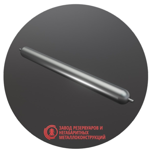 Регистры отопления однорядные РЭ-1x159x2.5-12000 мм